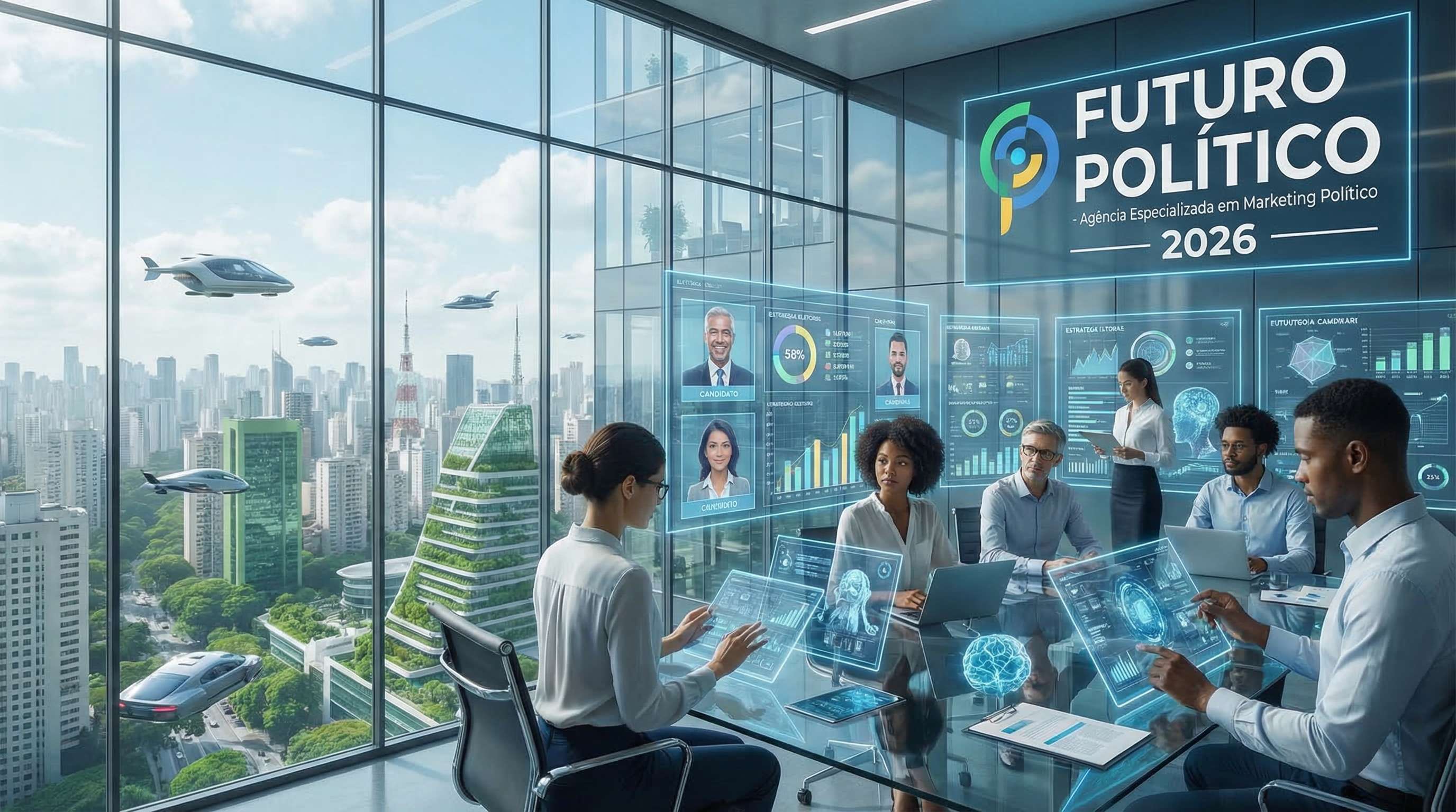 Estratégia avançada de tráfego pago e distribuição de conteúdo em campanhas políticas